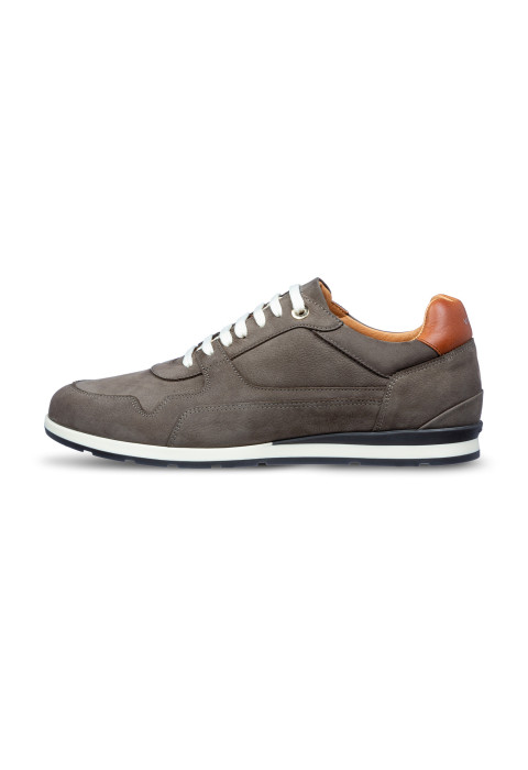 Taupe nubuck Davinci sneaker