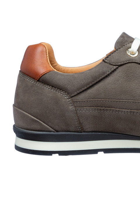 Taupe nubuck Davinci sneaker