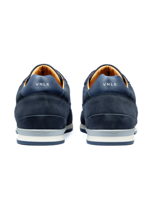 Navy nubuck Davinci sneaker