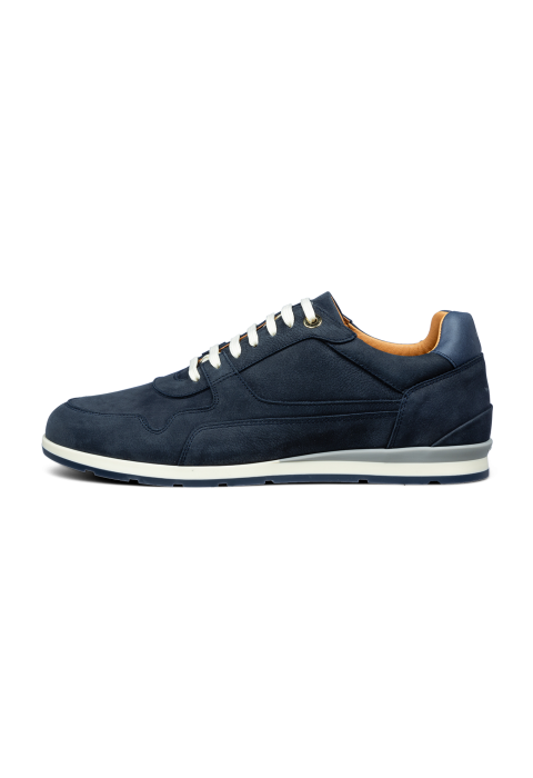 Navy nubuck Davinci sneaker