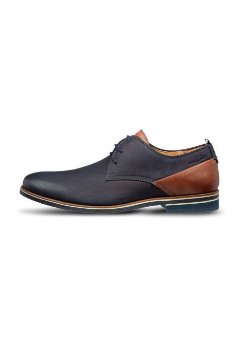 Navy nubuck Sabinus veterschoen