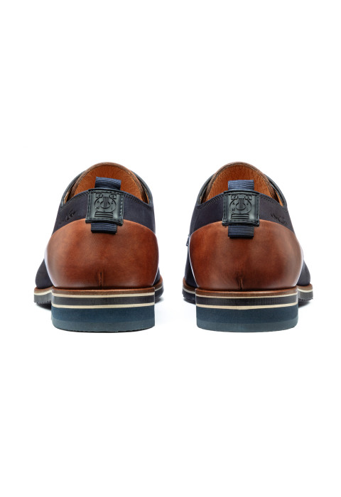 Navy nubuck Sabinus veterschoen
