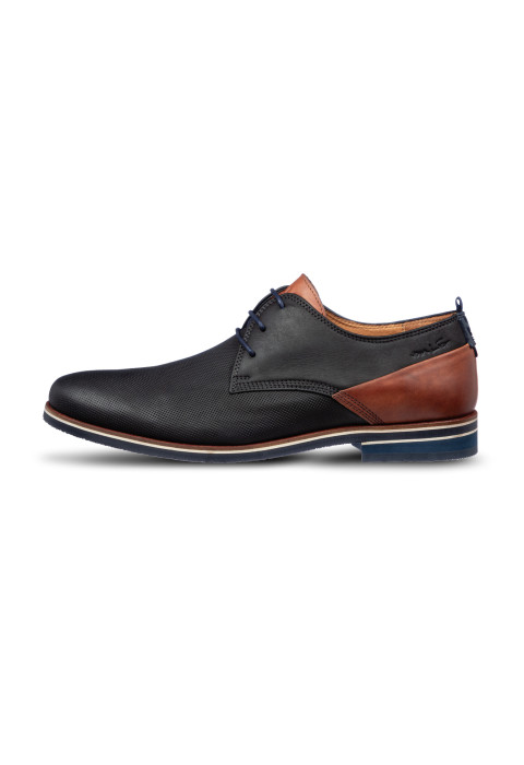 Antraciet grijs nubuck Sabinus veterschoen