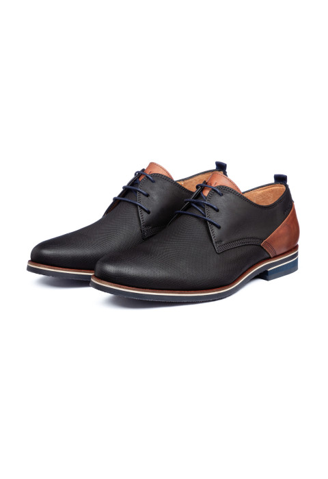 Antraciet grijs nubuck Sabinus veterschoen