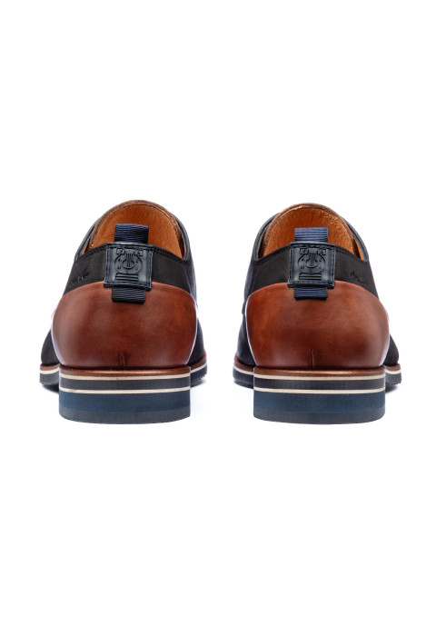 Antraciet grijs nubuck Sabinus veterschoen