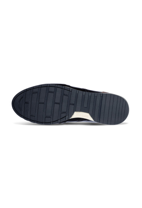 Navy gladleren Anzano sneaker