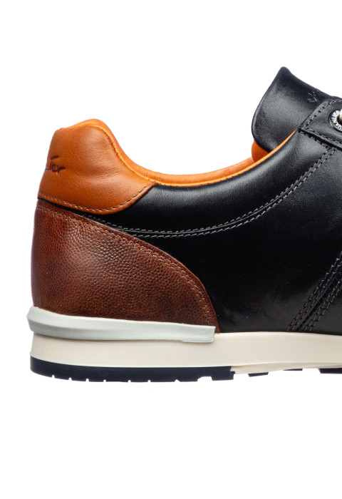 Navy gladleren Anzano sneaker