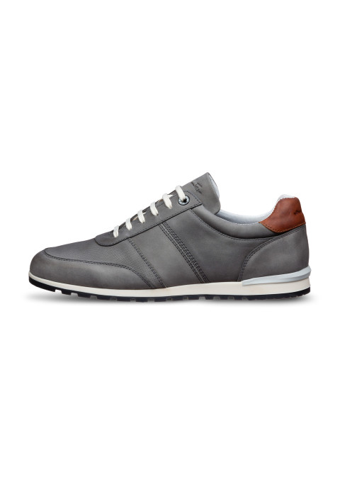 Grijs nubuck Anzano sneaker