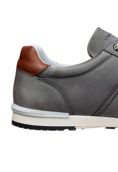 Grijs nubuck Anzano sneaker