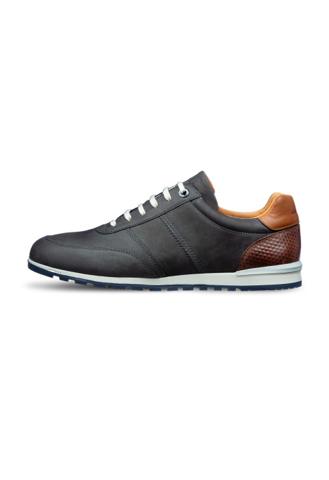 Antraciet nubuck Anzano sneaker