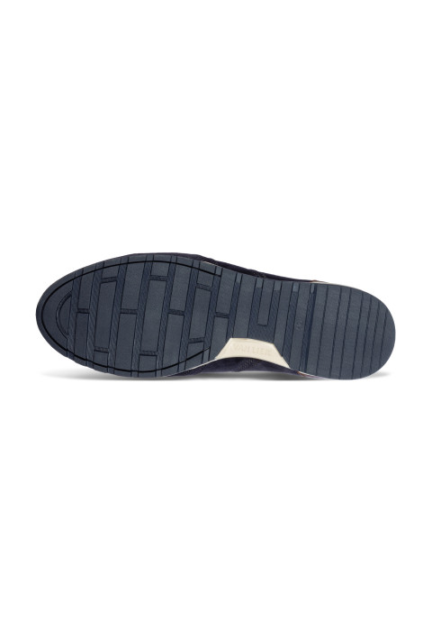 Blauw suède Anzano sneaker