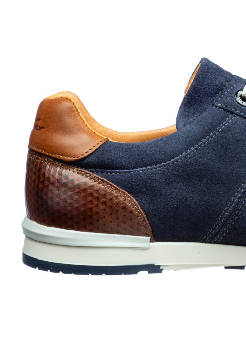 Blauw suède Anzano sneaker