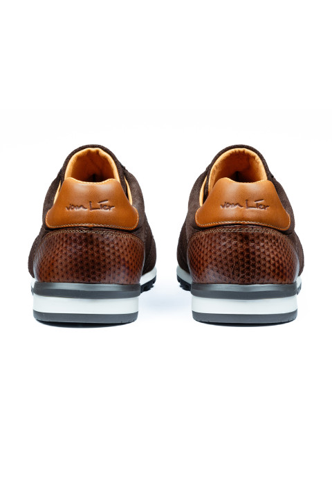 T-moro bruin suède Anzano sneaker
