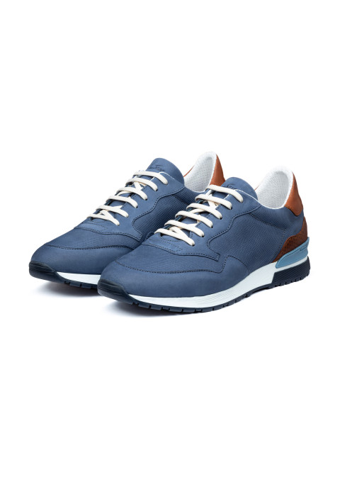 Navy nubuck Chavar sneaker
