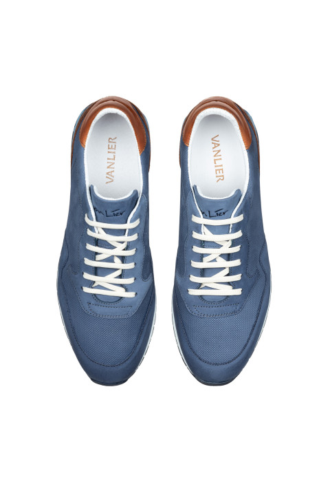Navy nubuck Chavar sneaker