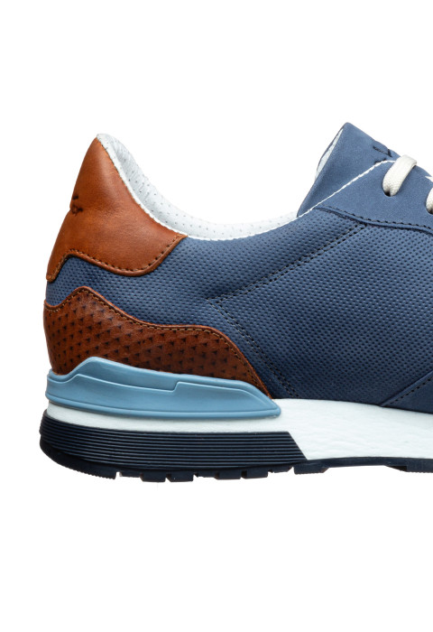 Navy nubuck Chavar sneaker