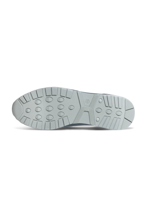 Grijs blauw nubuck Chavar sneaker