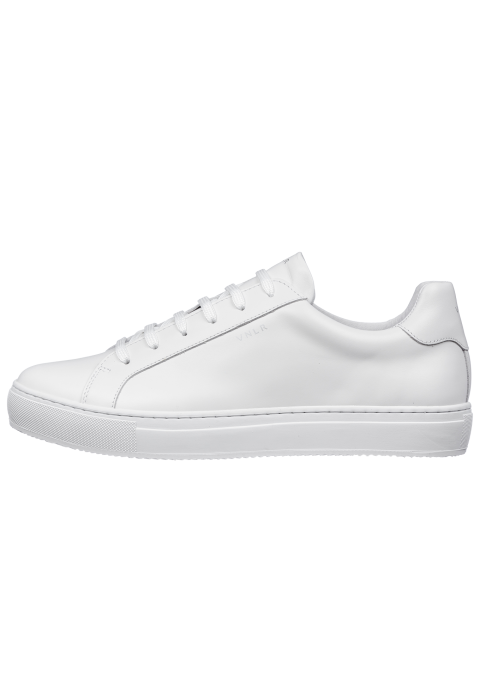 Wit gladleren Maurizio sneaker