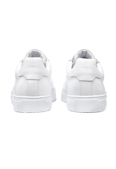 Wit gladleren Maurizio sneaker