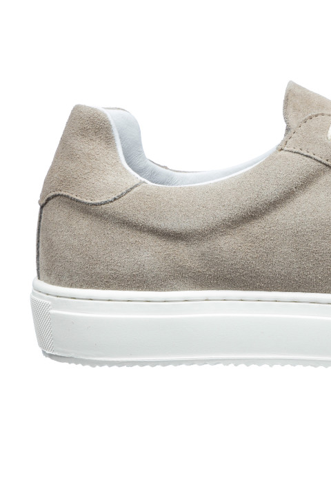 Taupe suède Maurizio sneaker