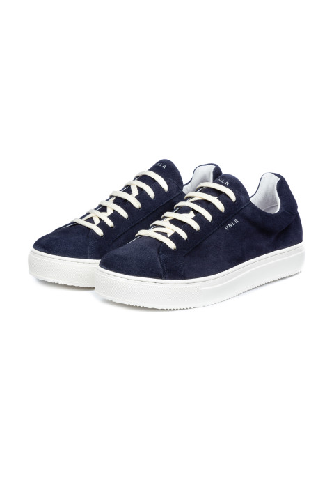 Navy suède Maurizio sneaker