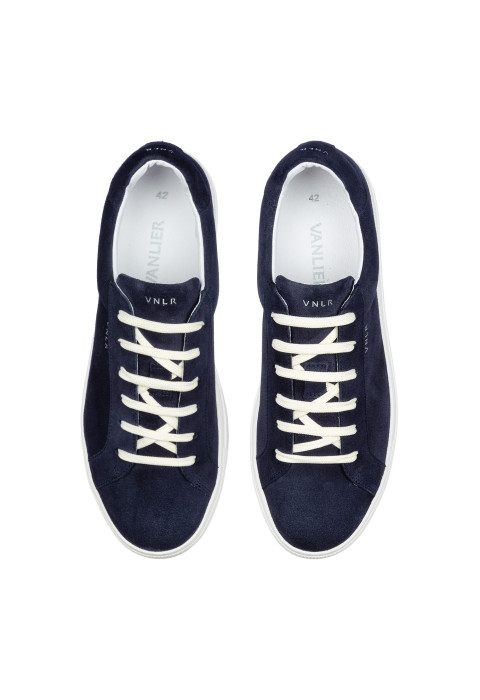 Navy suède Maurizio sneaker
