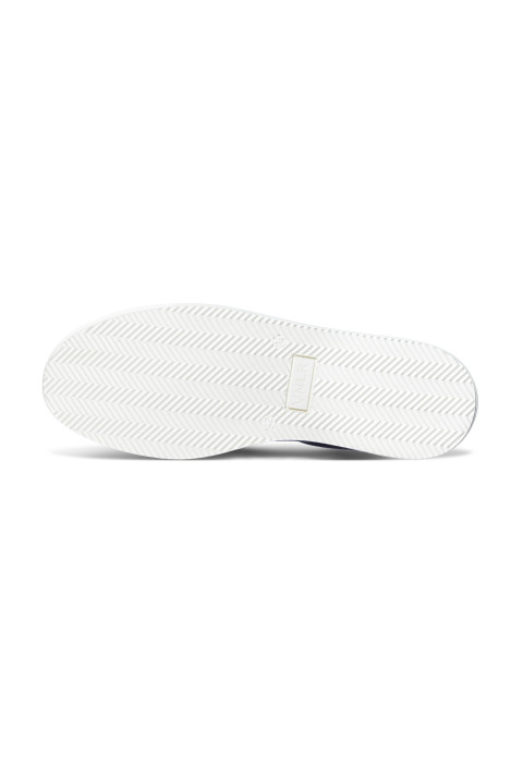 Navy suède Maurizio sneaker