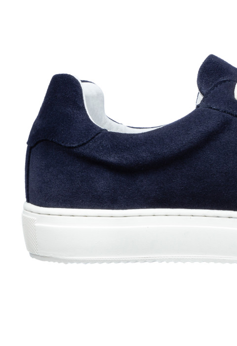 Navy suède Maurizio sneaker