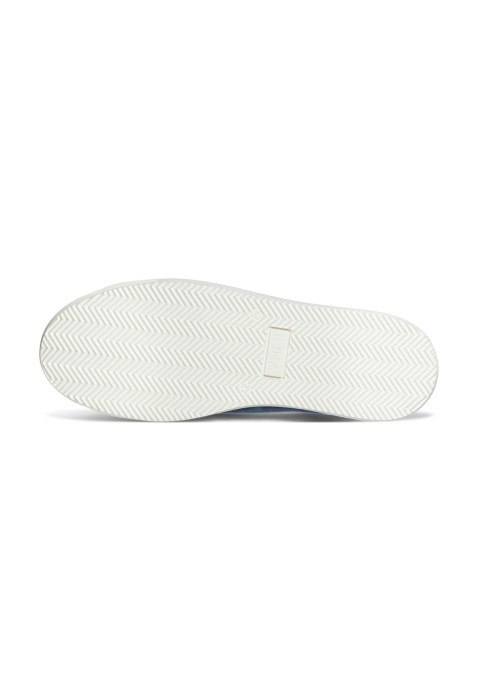 Blauw suède Maurizio sneaker