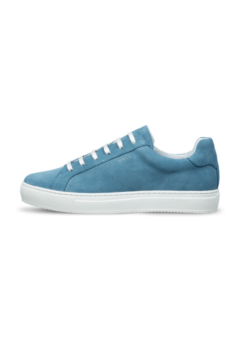 Lichtblauw suède Maurizio sneaker
