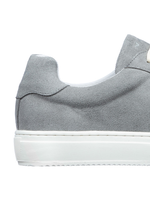 Grijs suède Maurizio sneaker