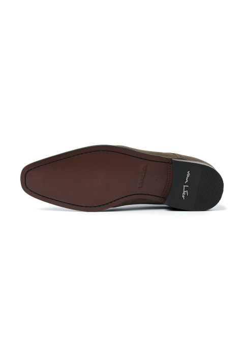 Egeus Suède taupe veterschoen