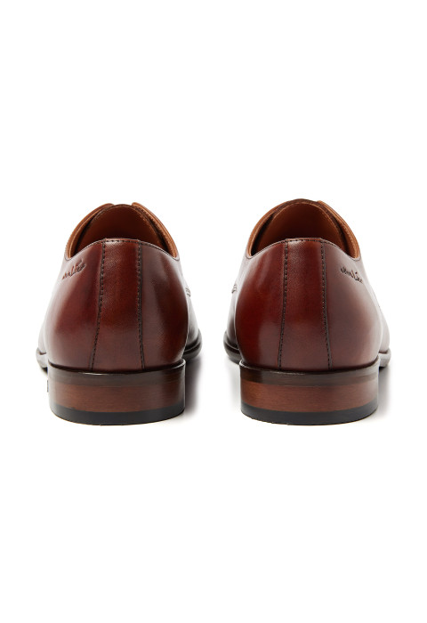 Cognac gladleren Konstanz veterschoen