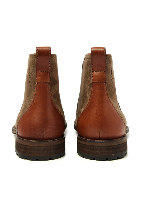 Taupe suède Montana chelsea boot