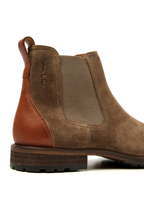 Taupe suède Montana chelsea boot