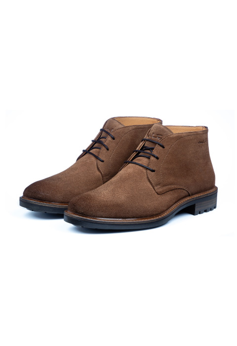 Roest cognac suède Rigi boot