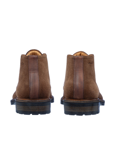 Roest cognac suède Rigi boot