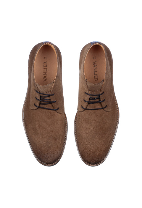 Roest cognac suède Rigi boot