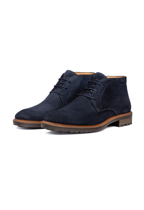 Navy suède Rigi boot