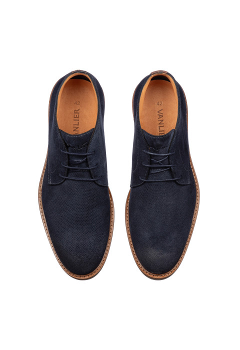 Navy suède Rigi boot