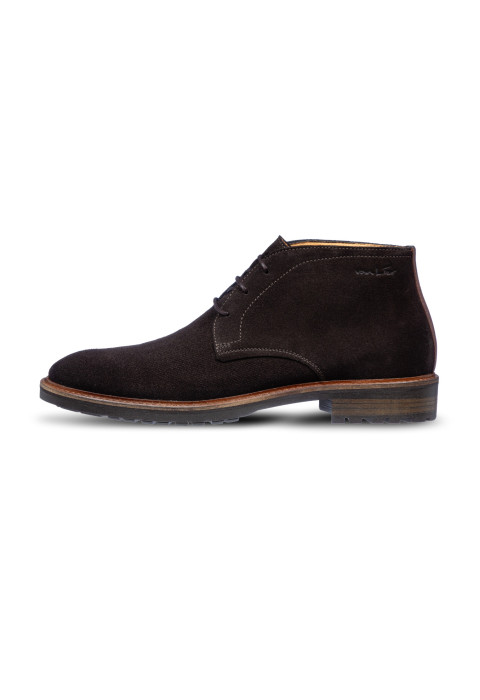 Donker bruin suède Rigi boot