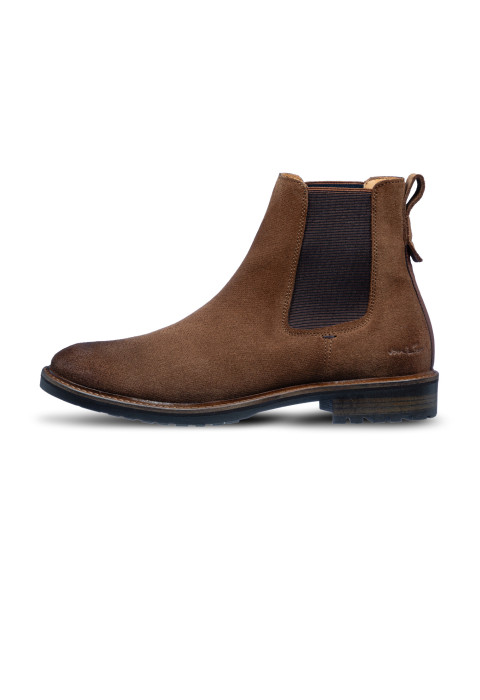Roest cognac suède Rigi chelsea boot