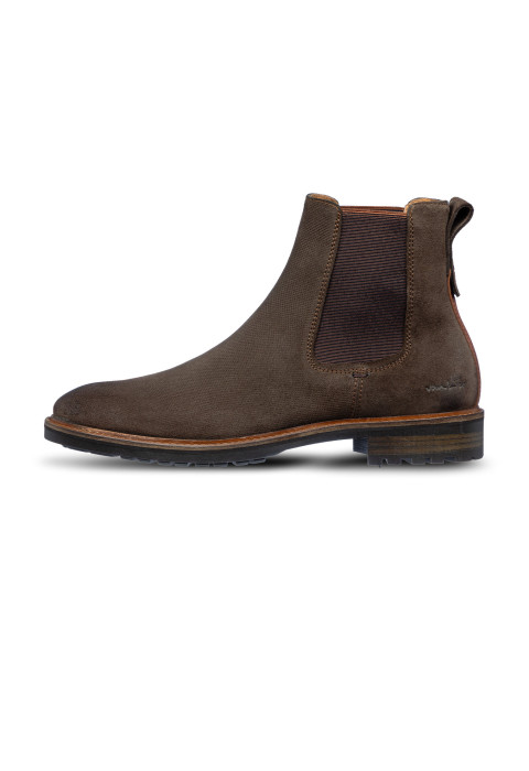 T-moro bruin suède Rigi Chelsea boot