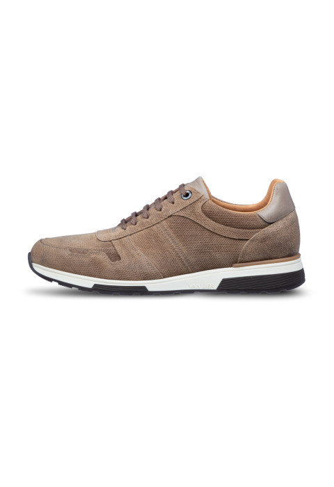 Zand beige suède Positano sneaker