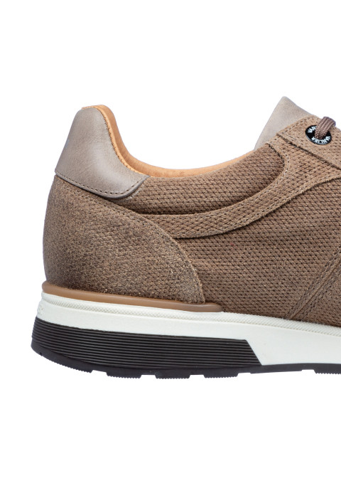 Zand beige suède Positano sneaker