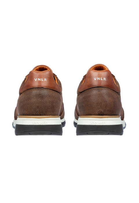 Cognac suède Positano sneaker