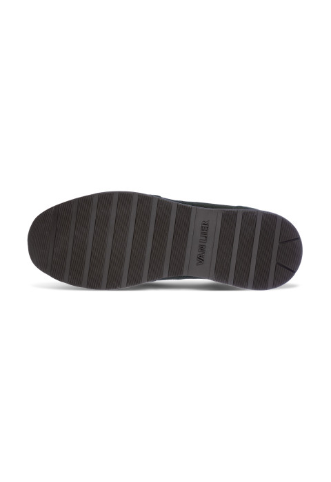Grijs groen suède Positano sneaker