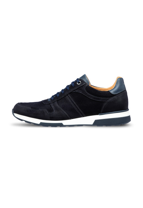 Navy suède Positano sneaker