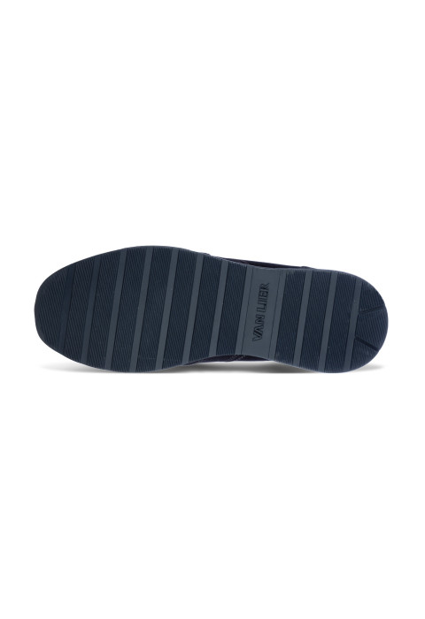 Navy suède Positano sneaker
