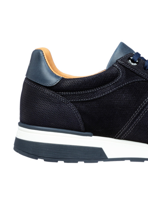 Navy suède Positano sneaker